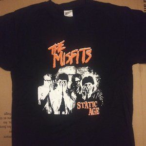 Misfits Static Age Vintage T-Shirt (Size Medium) NEW Punk
